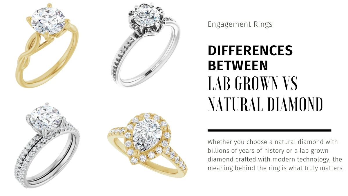 Lab Grown vs Natural Diamond Engagement Rings