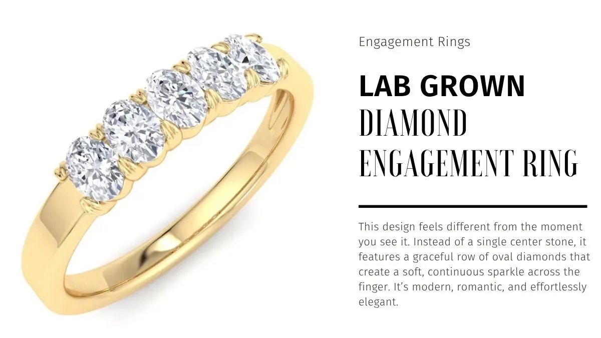 The Lab Grown Diamond Engagement Ring Everyone Is Clicking Right Now