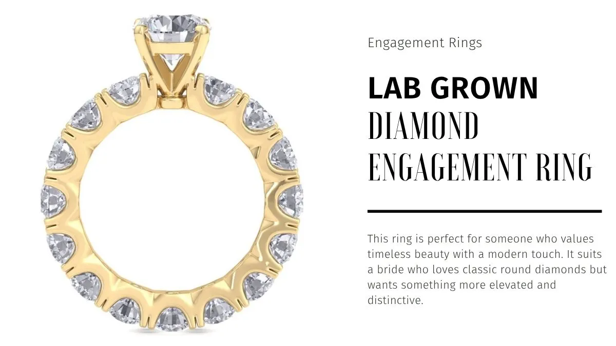 The Most Elegant Lab Grown Diamond Engagement Ring I Found Online