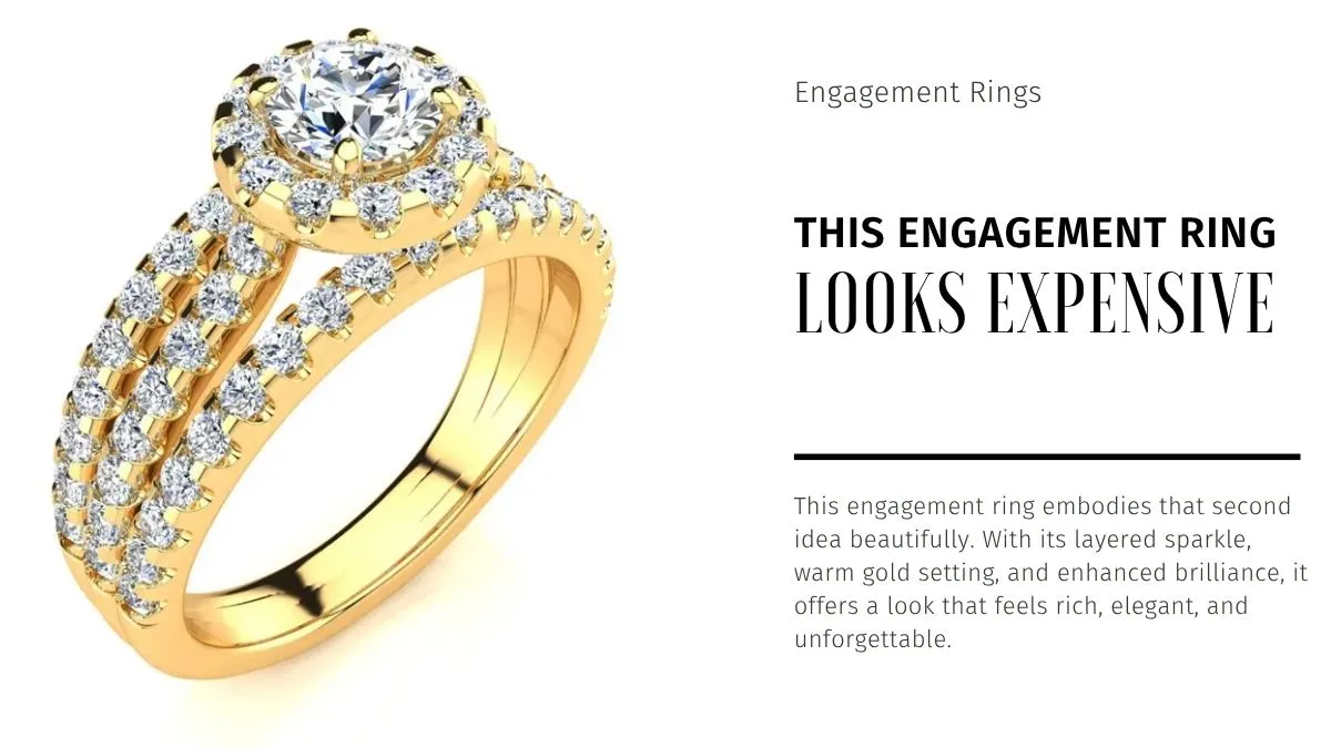 This Engagement Ring Looks Expensive