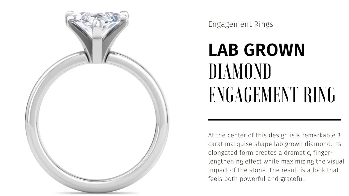 This Lab Grown Diamond Engagement Ring Is Trending for a Reason