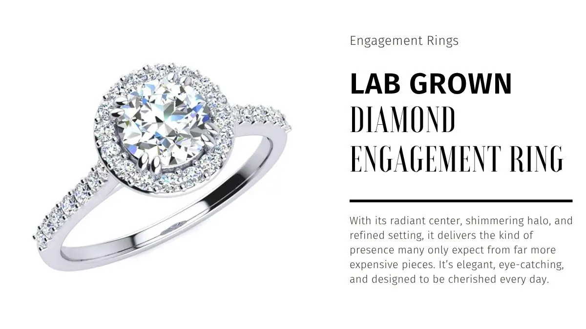 This Lab Grown Diamond Engagement Ring Looks Like a $10K Piece