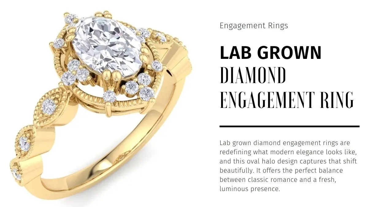 This Stunning Lab Grown Diamond Engagement Ring Feels Unreal
