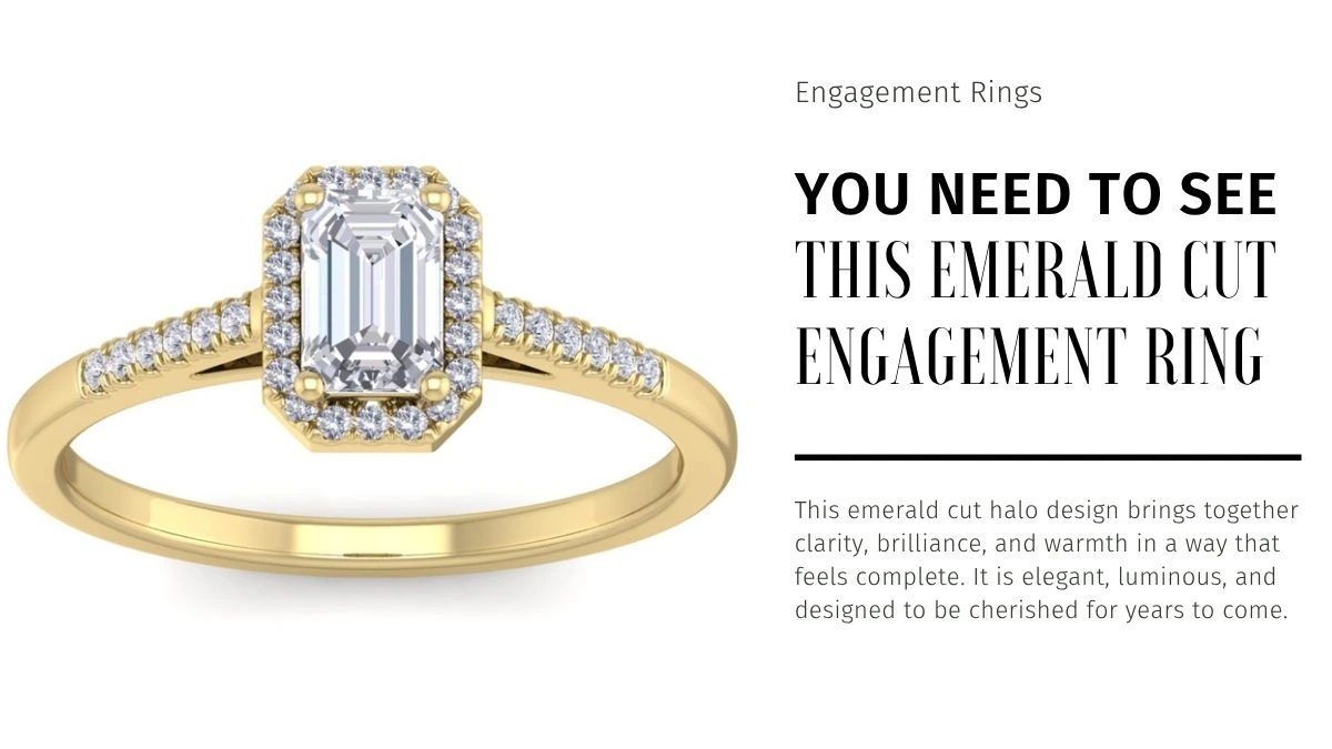 You Need To See This Emerald Cut Engagement Ring