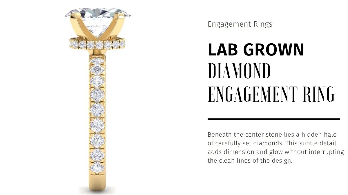 This Lab Grown Diamond Engagement Ring Is Quiet Luxury Defined