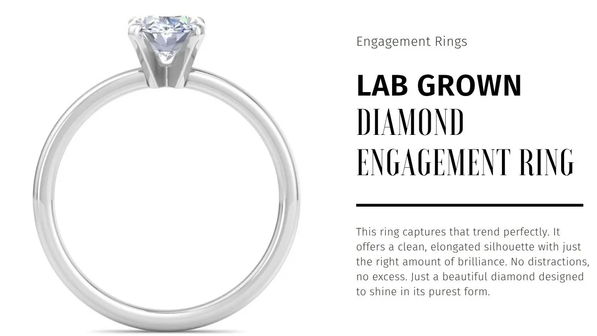 Why This Lab Grown Oval Diamond Engagement Ring Is Trending in 2026